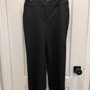 Classic Black Wide Leg Women's Pants